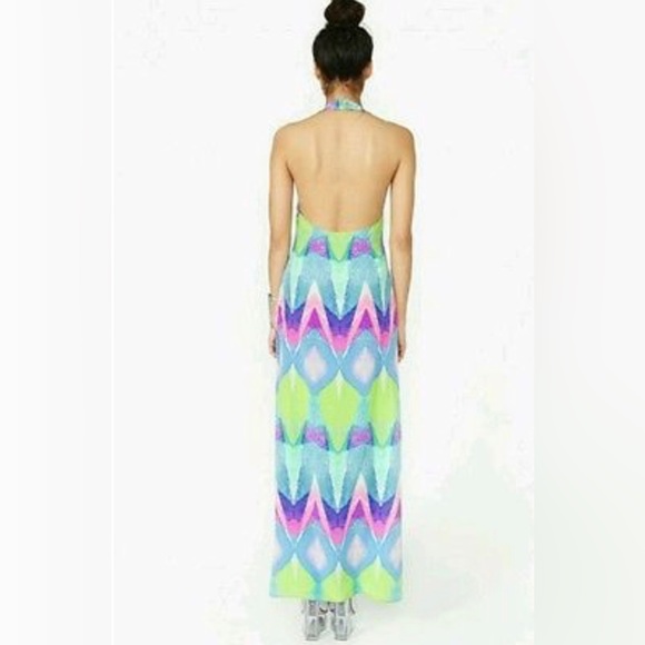 Nasty Gal Bright Cutout Dress - Picture 3 of 10